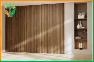 ốp tường bằng gỗ đàn hương