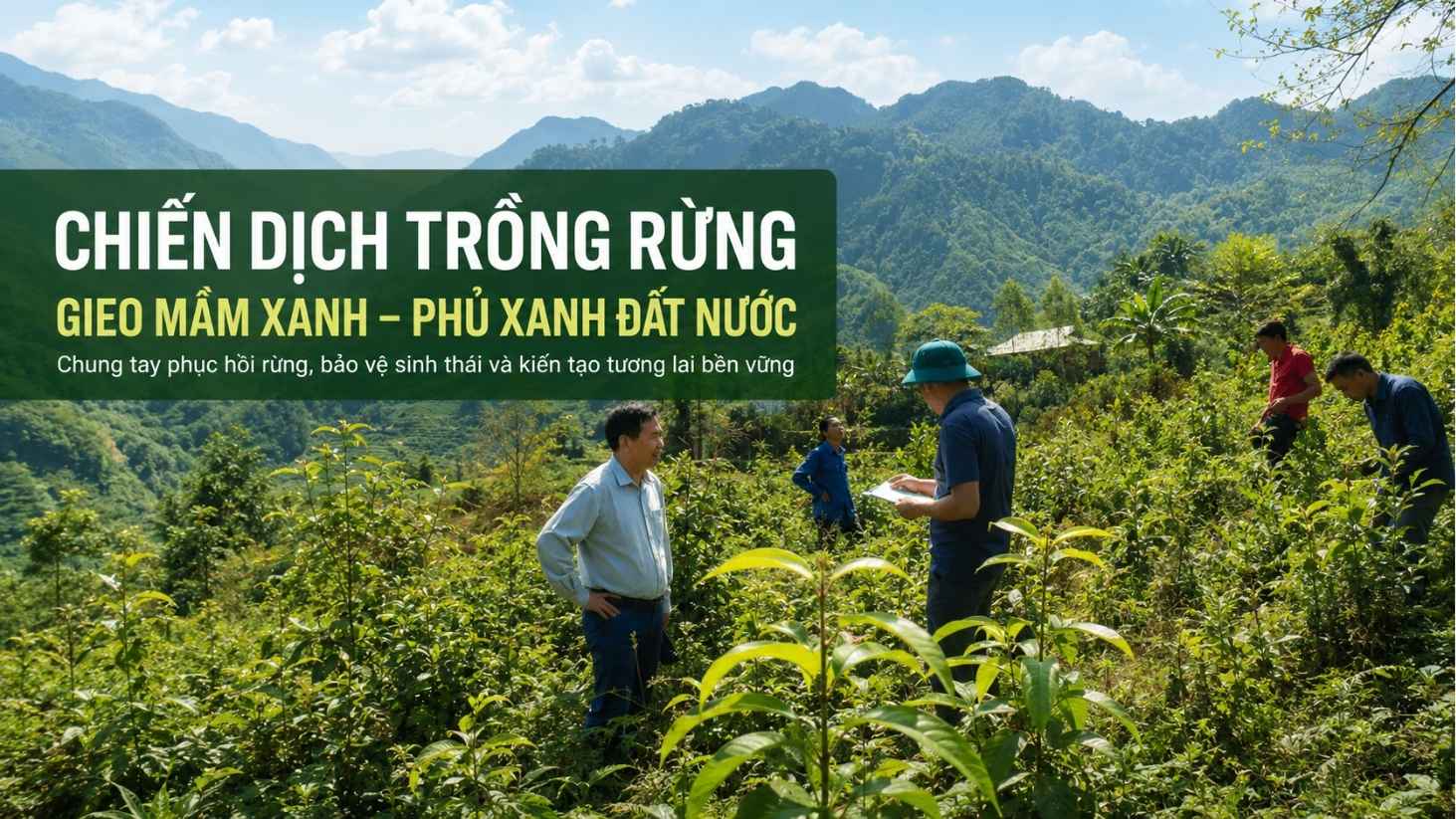 Chiến Dịch Trồng Rừng Cát Bà – Gieo Mầm Xanh Biển Đảo