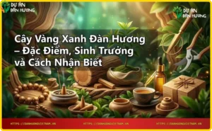 Biểu hiện sinh trưởng của cây vàng xanh đàn hương giai đoạn cây con