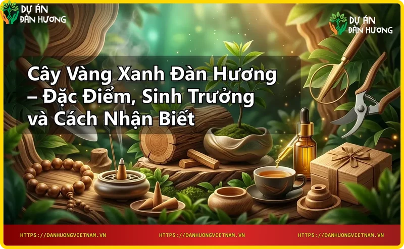 Biểu hiện sinh trưởng của cây vàng xanh đàn hương giai đoạn cây con