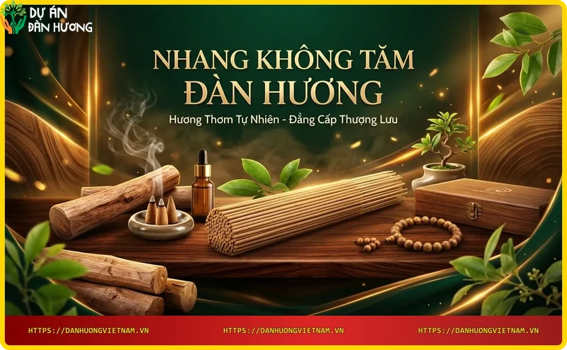 bot-dan-huong-va-que-nhang-khong-tam-duoc-bay-tren-ban-go Bột đàn hương và que nhang không tăm được bày trên bàn gỗ