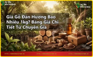 Các loại gỗ đàn hương Ấn Độ, Úc, Việt Nam