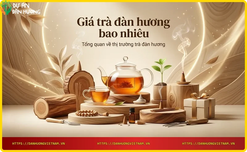 cac-loai-tra-dan-huong-bot-vien-tui-loc-tren-nen-go-am-ap Các loại trà đàn hương: bột, viên, túi lọc trên nền gỗ ấm áp