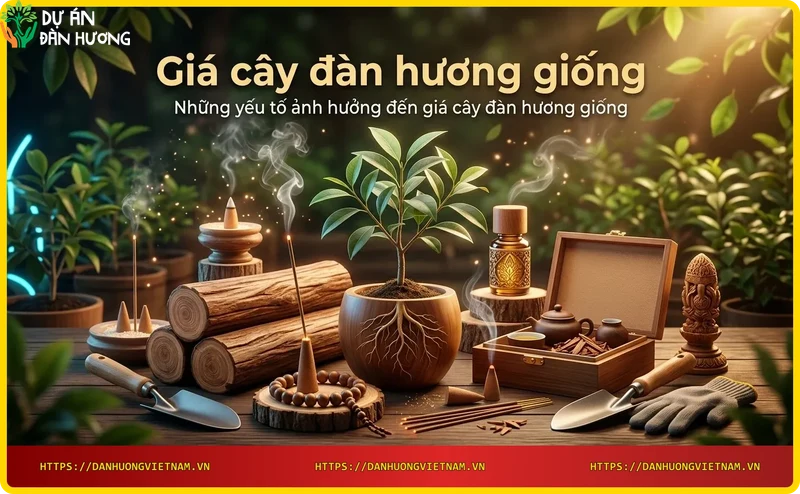 Các yếu tố ảnh hưởng đến giá cây đàn hương giống