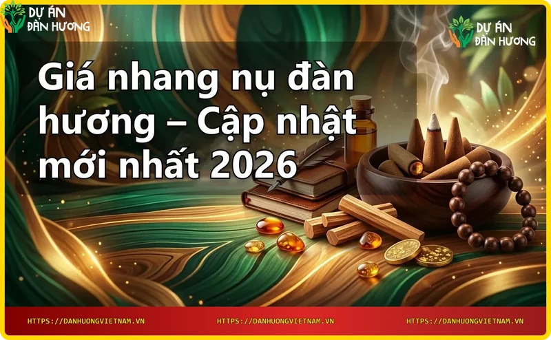 Các yếu tố ảnh hưởng đến giá nhang nụ đàn hương - chất lượng nguyên liệu