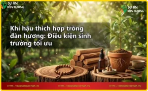 Các yếu tố khí hậu ảnh hưởng đến cây đàn hương