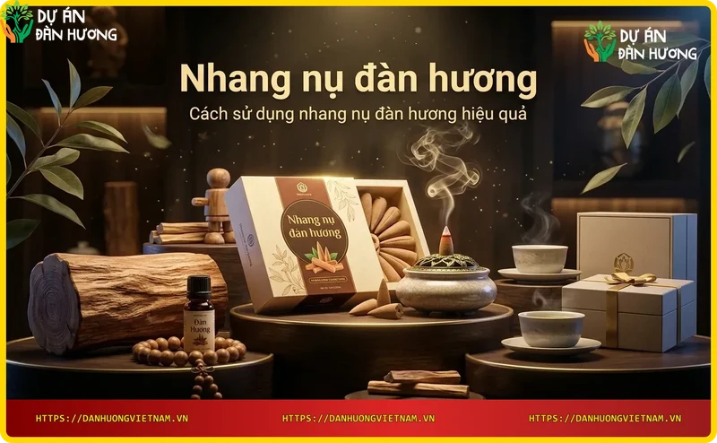 Cách thắp nhang nụ đàn hương đúng cách