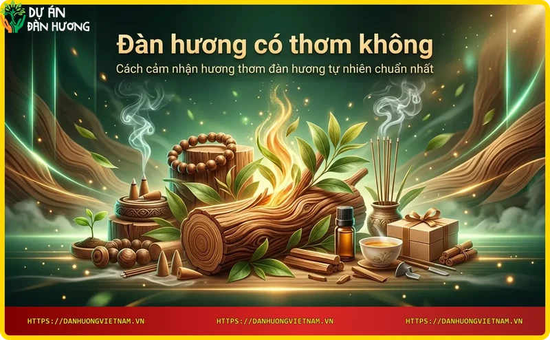 Cách thưởng thức hương thơm đàn hương tự nhiên