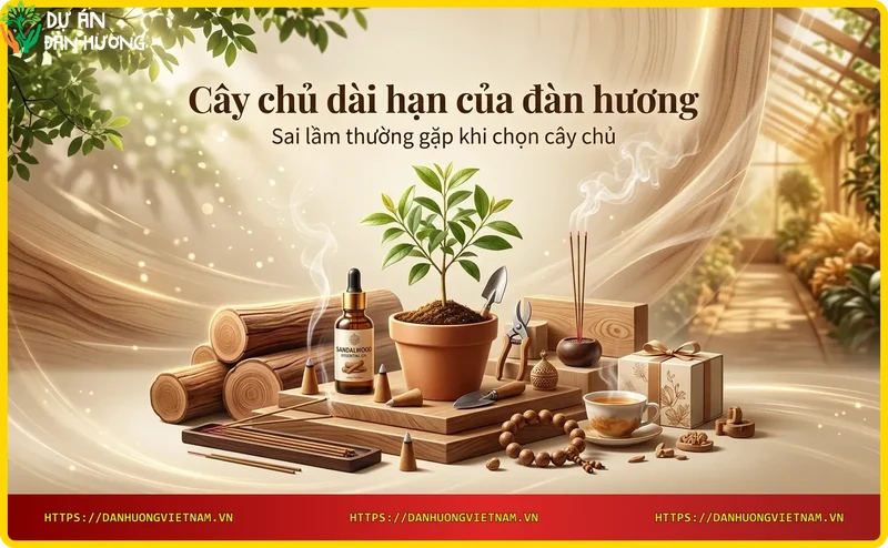 Cây chủ yếu bị gãy đổ làm hư hại cây đàn hương non