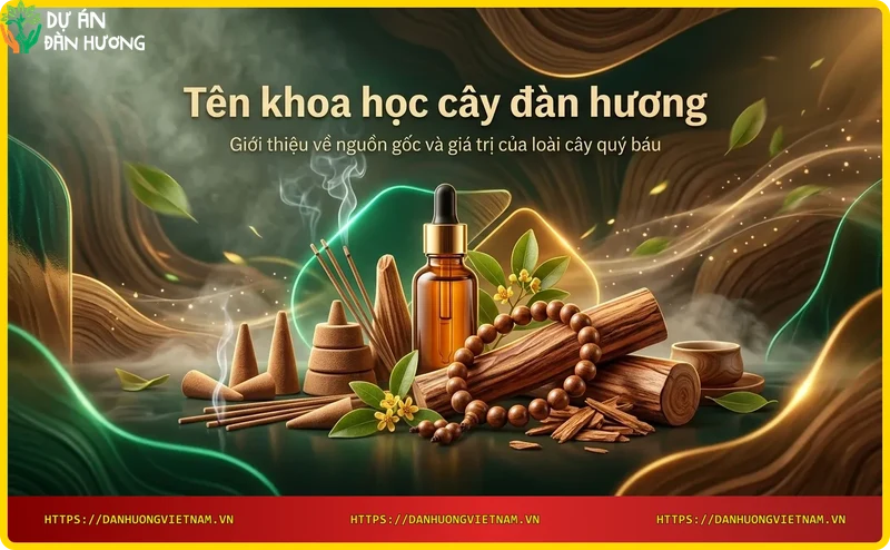 Cây đàn hương non Santalum album với hoa trắng và quả đen