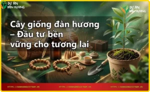 Cây đàn hương trưởng thành cho gỗ và tinh dầu giá trị cao – lợi ích kinh tế bền vững