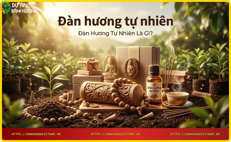 Cây đàn hương tự nhiên trong rừng