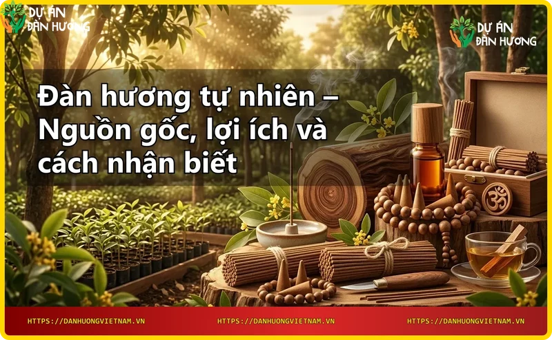 Cây đàn hương tự nhiên trong rừng