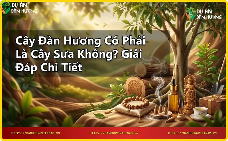 Cây đàn hương và cây sưa trong rừng tự nhiên
