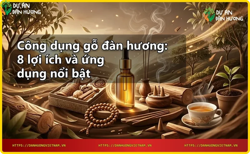 Cây đàn hương và thân gỗ quý hiếm