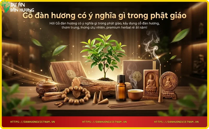 Cây gỗ đàn hương và ý nghĩa trong Phật giáo