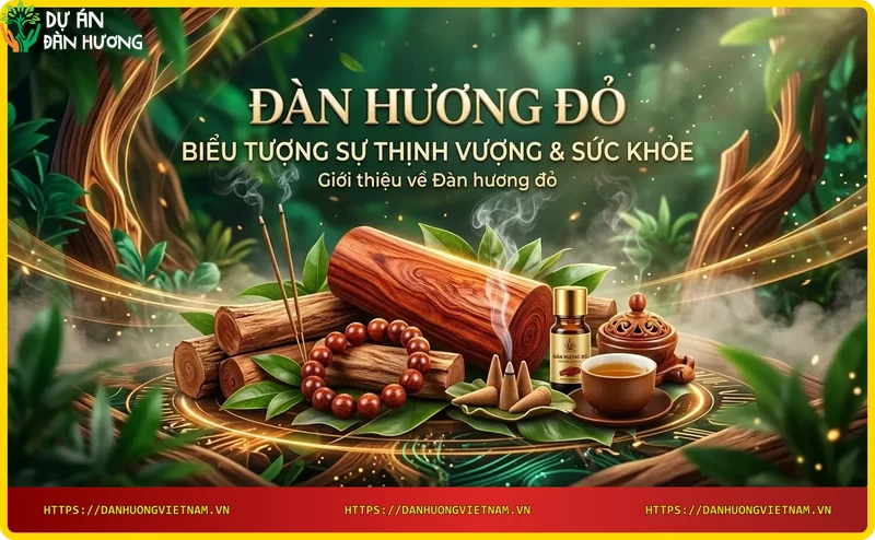 Chi tiết vân gỗ đàn hương đỏ tự nhiên