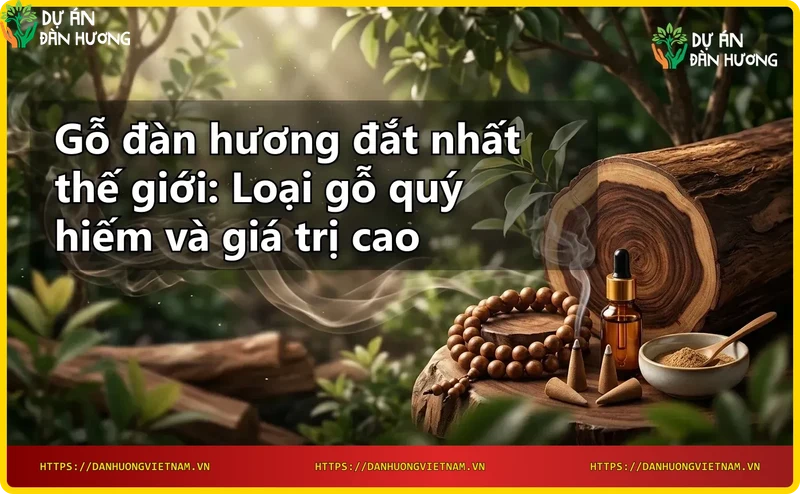 Chi tiết vân gỗ đàn hương quý hiếm