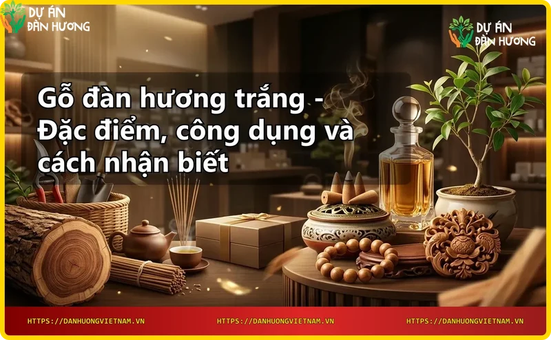 Chi tiết vân gỗ đàn hương trắng tự nhiên