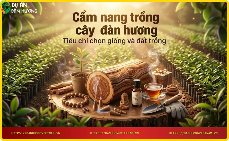 Chọn giống và kiểm tra đất trồng đàn hương – hướng dẫn trồng