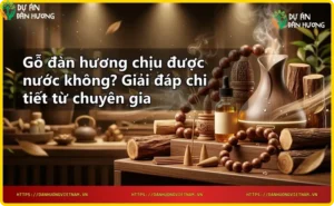 Đặc tính gỗ đàn hương và nước
