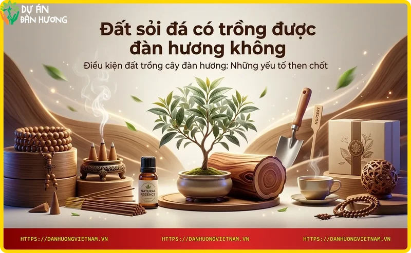 dat-soi-da-duoc-cai-tao-voi-phan-huu-co-va-cay-dan-huong-non Đất sỏi đá được cải tạo với phân hữu cơ và cây đàn hương non