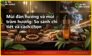 Giới thiệu đàn hương và trầm hương: gỗ đàn hương và trầm hương