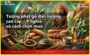 Giới thiệu tượng phật gỗ đàn hương cao cấp