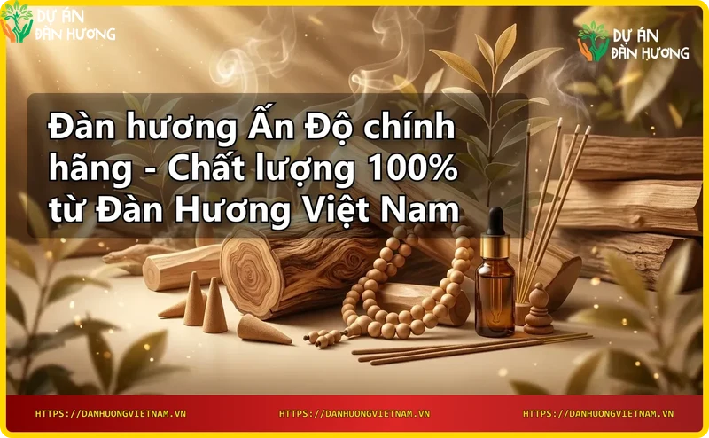 Gỗ đàn hương Ấn Độ chính hãng – nguyên liệu quý từ thiên nhiên