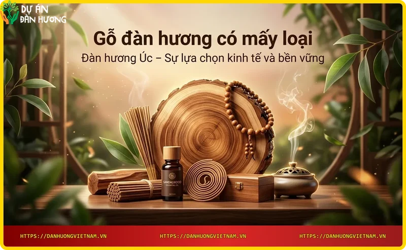 Gỗ đàn hương Úc Santalum spicatum với đồ thủ công mỹ nghệ