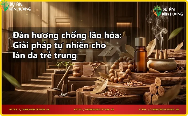 Gỗ đàn hương và khói trầm – tinh chất tự nhiên chống lão hóa