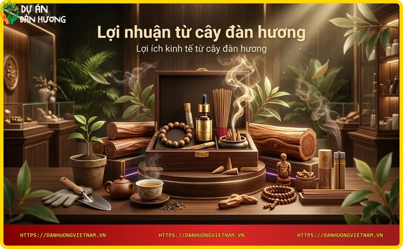Gỗ đàn hương và vàng thể hiện lợi nhuận kinh tế cao