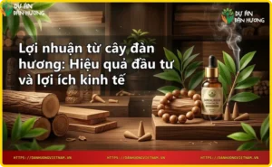 Gỗ đàn hương và vàng thể hiện lợi nhuận kinh tế cao