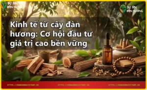 Gỗ và tinh dầu đàn hương – sản phẩm giá trị cao