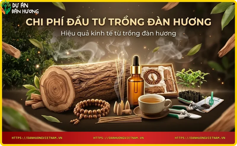 Hiệu quả kinh tế từ trồng đàn hương - gỗ và tinh dầu giá trị cao