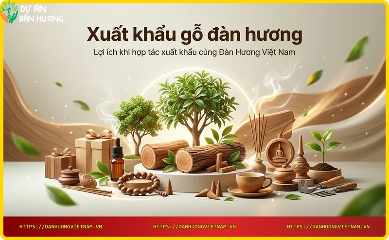 Hợp tác xuất khẩu gỗ đàn hương - Đối tác tin cậy