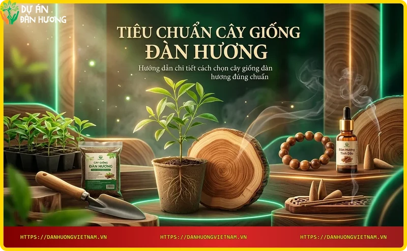 Hướng dẫn chọn cây giống đàn hương đạt chuẩn – kiểm tra bầu ươm và rễ