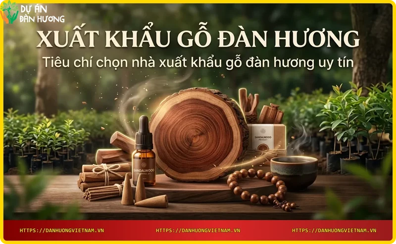 Kiểm tra chất lượng gỗ đàn hương - Tiêu chí chọn nhà xuất khẩu