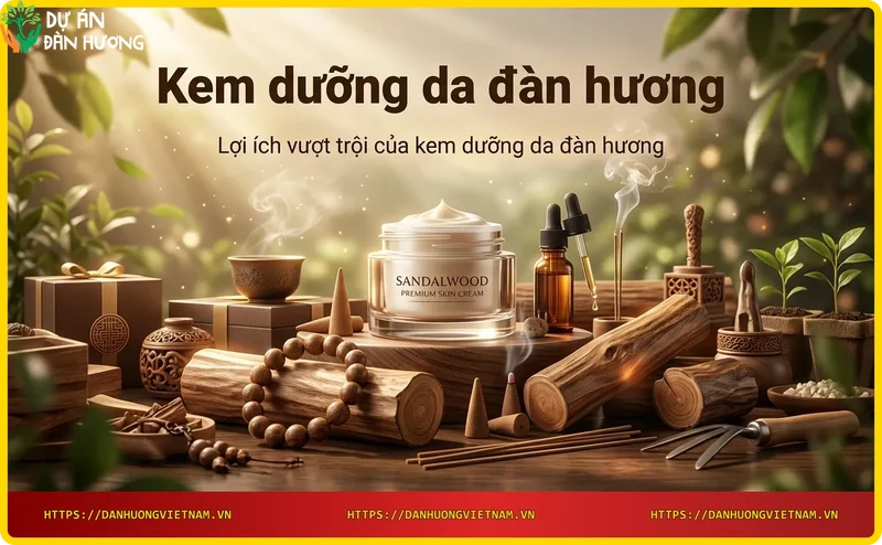 Lợi ích của kem dưỡng da đàn hương cho làn da mịn màng