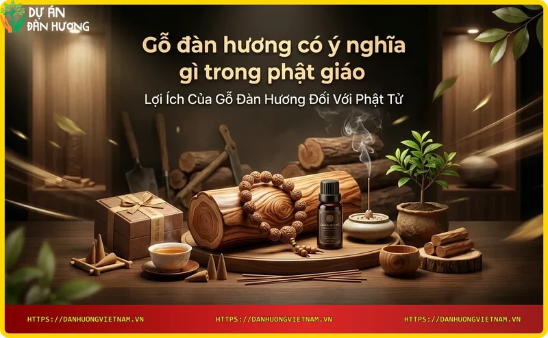 Lợi ích gỗ đàn hương trong thiền định Phật giáo