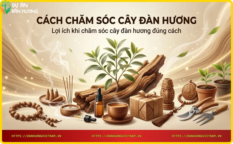 Lợi ích khi chăm sóc cây đàn hương đúng cách