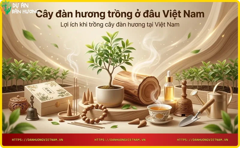 Lợi ích kinh tế từ cây đàn hương - gỗ và tinh dầu quý