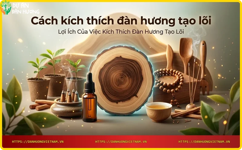 Lợi ích kinh tế từ gỗ đàn hương có lõi chất lượng cao