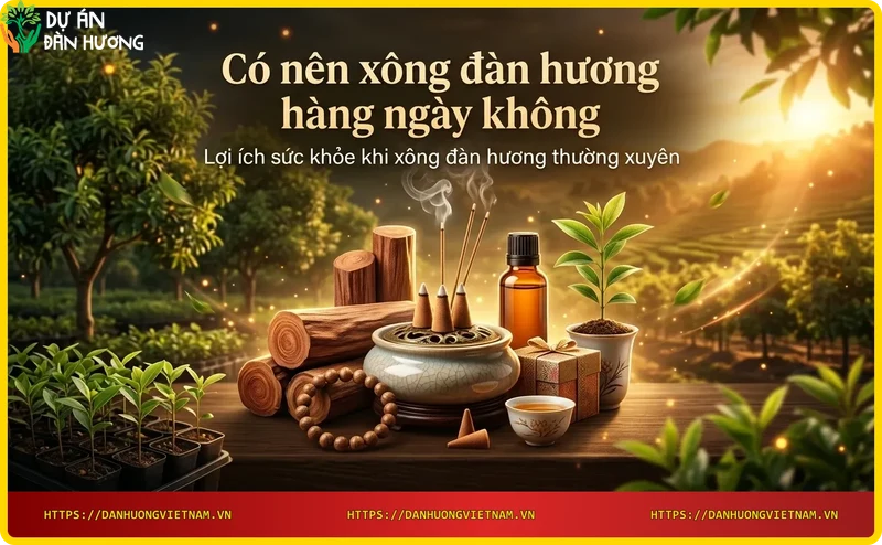 Lợi ích sức khỏe khi xông đàn hương - Giảm căng thẳng, cải thiện giấc ngủ