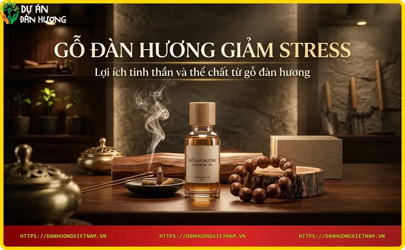 Lợi ích thư giãn tinh thần từ gỗ đàn hương - thiền định và hương thơm