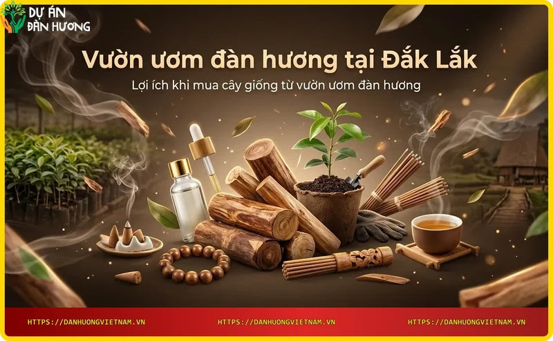 Lợi ích từ cây đàn hương Tây Nguyên – gỗ quý và tinh dầu