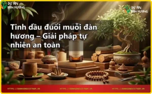 Lợi ích vượt trội của tinh dầu đuổi muỗi đàn hương: an toàn, hiệu quả, thư giãn
