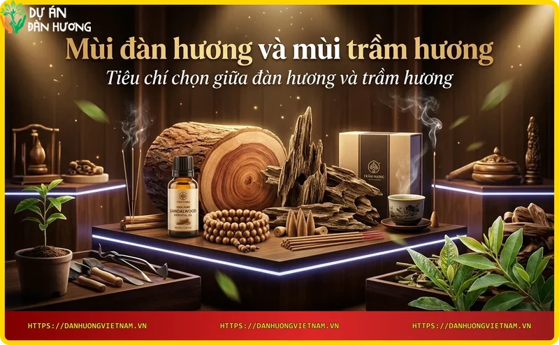 Lựa chọn đàn hương hay trầm hương cho thiền định