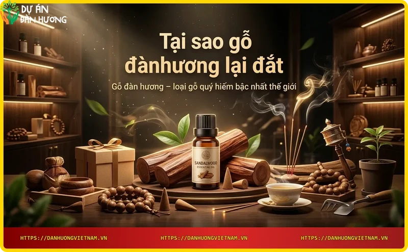 mat-cat-go-dan-huong-voi-van-go-min-va-mau-nau-vang-tu-nhien Mặt cắt gỗ đàn hương với vân gỗ mịn và màu nâu vàng tự nhiên