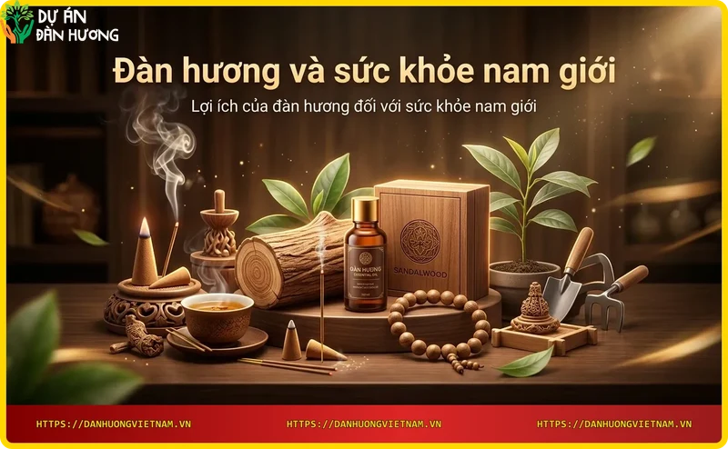 Năng lượng đàn hương hỗ trợ sức khỏe nam giới